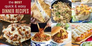 Pizza, pasta, pork chops, tacos, and everything in between — these quick and easy recipes. 42 Of The Best Quick And Easy Dinner Ideas Cupcakes Kale Chips