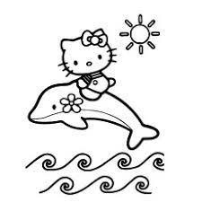 Download to your computer or print this luxury hello kitty mermaid coloring page from hello kitty category. Top 75 Free Printable Hello Kitty Coloring Pages Online