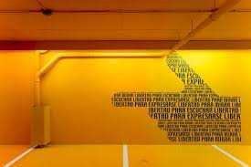 Teresa Sapey Estudio Parking Hotel Puerta De America Signage Design Parking Design Wayfinding Design