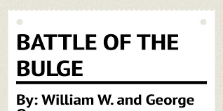 Battle Of The Bulge By 1770599 Infogram