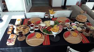 Kahvalti Sunum Bambu Serim Yemek Sunumu Bambu Yemek