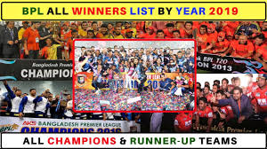 The uefa champions league, known simply as the champions league founded on 1955 and was rebranded in 1992. Bangladesh Premier League Bpl Winners List By Year 2012 2019 Bpl All Champion Teams List Youtube