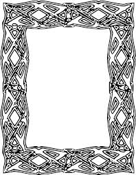 Download Cool Designs Png Design Svg Clip Art Frame Outline Png 488714 Vippng