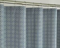 78 Long Denim Blue Shower Curtain 72 X 78 Long Blue Shower Curtains Shower Curtain Bathroom Kids