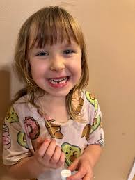 Oh My Goodness! Well I wasn't prepared for our last first 😭 Officially a  big girl waiting for the tooth fairy 🧚‍♂️ #ohmy #biggirl #forevermybaby  #lastbaby #mygirl #crying #toothfairytime #mummasbestie