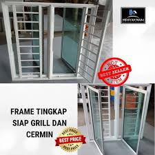 Harga aluminium foil untuk atap di atas kami rangkum dari berbagai sumber, termasuk toko material bangunan dan situs jual beli online. Frame Tingkap Siap Set Grill Dan Cermin Shopee Malaysia