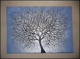 Des milliers de nouvelles photos de fond noir ajoutées chaque jour. Toile Tableau Arbre Noir Sur Fond Degrade Bleu Blanc Original Eur 125 00 Picclick Fr