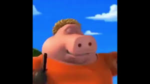 The Pig From Back In The Barn Yard Golfs For 10 Minutes Youtube