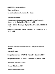 Alberts biologia molecolare della cellula pdf free 84. Biologia Genetica I