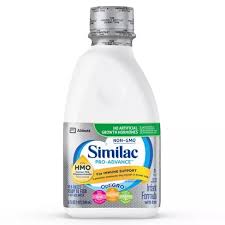 Similac Pro Advance Non Gmo Infant Formula With Iron Ready To Feed 32 Fl Oz Baby Formula Human Milk Similac