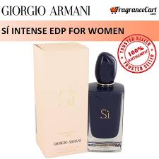 Giorgio armani translates his sense of fashion and his aesthetic vision into the world of. Giorgio Armani Si Intense Edp For Women 100ml Tester Eau De Parfum Extreme Black Brand New 100 Authentic Perfume Fragrance Health Beauty Perfumes Deodorants On Carousell