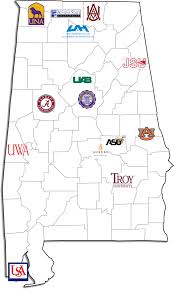 Road map of the university of alabama, tuscaloosa, al, usa shows where the location is placed. Cucao Institutions University Of West Alabama