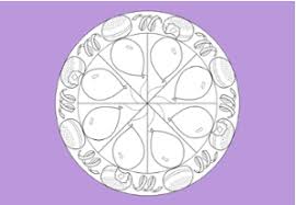 Ausmalbilder fasching mandala mandala clowngesicht clown mit herzen als malvorlage. Kigaportal