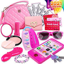 Then i created this cute printable. Amazon Com Peertoys Kids Makeup Kit Girls Purse Cute Pretend Cosmetics Mini Bag Toy Cell Phone Wallet Money Credit Card Accessories Kit Gifts Baby Girl Princess Toddler Ages 3 4 5 6 7 8 9 10 11 12 Years Old Toys