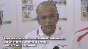 Parti Liyani] I was asked for my views