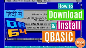 Download and install dosbox for your computer (windows, linux, macos). How To Download And Install Qbasic In Windows 7 8 10 In Hindi Youtube