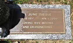 Lura June Tyler Tittle (1937-2000)