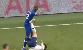 Maybe you would like to learn more about one of these? Video Son Heung Min Gets A Red Card For An Intentional Kick On Rudiger Witty Futty