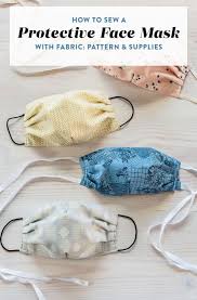 This fun crochet pattern will allow you to add a little bit of you may love: How To Sew A Protective Face Mask With Fabric Suzy Quilts