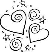 Hearts And Stars Coloring Pages Index Of Manualidades Moldes De Letras Timoteo Papel Decorado Para Imprimir