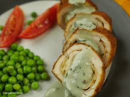 Chicken stuffed with ham and cheese, coated with crunchy golden breadcrumbs. Chicken Cordon Blue Food Fusion