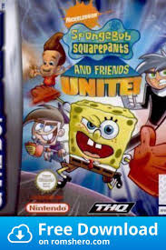 Download Spongebob Squarepants And Friends Unite Gameboy Advance Gba Rom Spongebob Squarepants Spongebob Gameboy Advance
