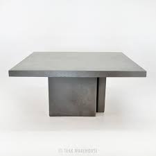 Teak Warehouse Raw Concrete Dining Table 63 Outdoor Dining Table Concrete Dining Table Concrete Outdoor Dining Table