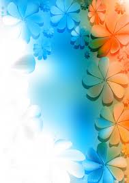 Maybe you would like to learn more about one of these? Blue Orange And White Floral Background Image