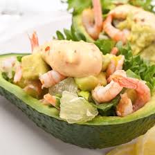 Avocats Aux Crevettes Recette Recette Avocat Crevette Avocat Recettes De Cuisine