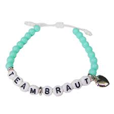 Dieser artikel zeigt dir, wie du einfache. Jga Perlen Armband Team Braut Turkis Online Kaufen