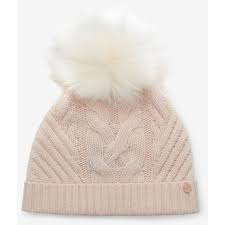 Ted Baker Pom Pom Bobble Hat 75 Liked On Polyvore Featuring Accessories Hats Straw Bobble Beanie Hat Knit Pom Pom Hat Cable Knit Hat Pom Pom Beanie Hat