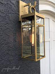 How To Spray Paint Outdoor Light Fixtures Jennifer Allwood Home