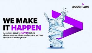 Find out what life is like at accenture, then browse jobs and apply today! Accenture Buys Digital Innovation Consultancy Happen