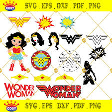 Download Wonder Woman Svg Bundle Wonder Woman Svg Png Dxf Eps Instant Download Cricut Silhouette Cosysvg Com