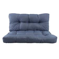 Need help picking a matching color for futon sw 7101? Couch Made From Euro Pallets With Cushions And Wheels Blue 210 000 Set3 Blau