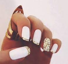 Ver más ideas sobre manicura de uñas, manicura para uñas cortas, uñas de gel bonitas. Unas Nails Tumblr Hipster Blancas Doradas Decoracion Bonito Creativo Frances Piel Morena Unas Para Novia Unas Decoradas Elegantes Diseno De Unas Para Novias