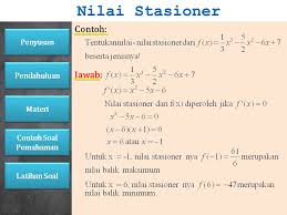 Contoh soal nilai maksimum dan minimum kelas 11. 5 Ppt Download