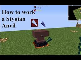 Quick Easy How To Work A Stygian Anvil In Ftb Youtube