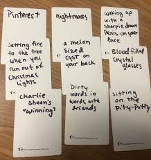 Maybe you would like to learn more about one of these? Cards Against Humanity Blank Cards Use Tape To Write Out Questions Answers With Sharpie Cards Against Humanity Cards Against Humanity Online Cards Of Humanity