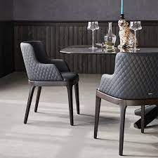 These styles can be used endlessly throughout the home. Cattelan Italia Magda Couture Dining Chair Wooden Contemporary Dining Room Furniture Ultra Modern Contemporary Dining Room Furniture Luxury Dining Chair Dining Chairs
