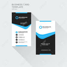 As a graphic business card designer you will certainly be eager to create a perfect end product for hence, one should note that your vertical business card template is going to be the face of a. Vertical Business Card Print Template Personal Visiting Card Royalty Free Cliparts Vectors And Stock Illustration Image 52581503