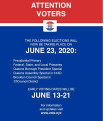 Nyc Elections Moved To June 23 2020 Community Board 8 Brooklyn