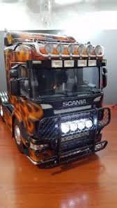 New 1 14 Tamiya Scania T Cab Metal Light Animal Guard V6 Tamiya Rc Toys Metal Lighting