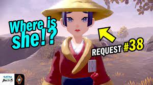Where to find Wanda (Request #38: Gone Astray in the Mirelands) Pokémon  Legends Arceus Walkthrough - YouTube