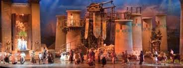 A Set Of Joseph At The Sight And Sound Theater Scenic Design Sight Sound Stage Set Design