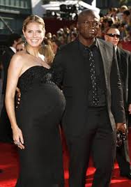 Both heidi and tom are originally from germany, and both have previously been married. A Pregnant Heidi Klum Dazzles In Black