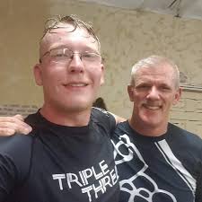 Monday night @ triple threat jiu jitsu with coach Mario Fonseca working