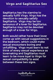 Cancer and virgo make an interesting pair. Virgo And Sagittarius Compatibility In Sex Love And Friendship