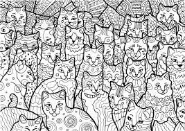 Cute cats, just missing for colors. Free Cat Coloring Pages Purr Fect Printable Coloring Pages Of Cats For Cat Lovers Of All Ages Printables 30seconds Mom