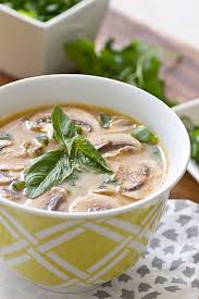 Spicy Vegetarian Thai Red Curry Soup Oh My Veggies Recipe Curry Soup Recipes Soup Recipes Curry Soup